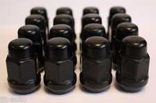 16 X M12 X 1.5 BLACK TAPERED