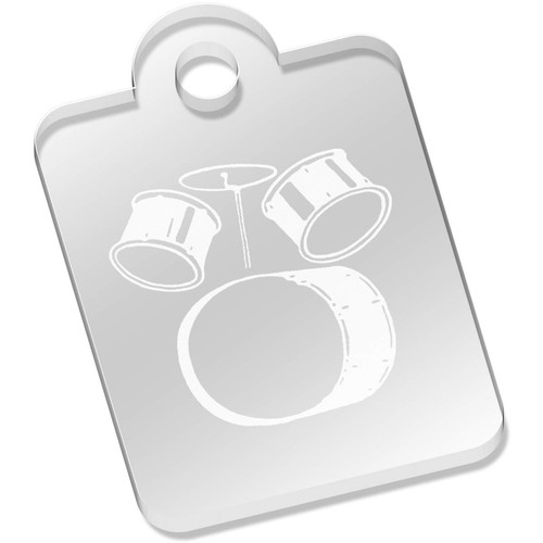 Drum kit acrylic keyring - 'drum, /
