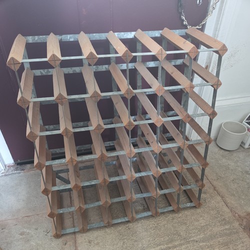 Bottle wood metal wine - &,