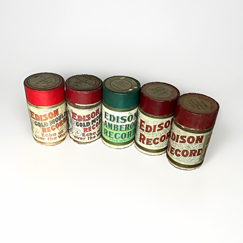Edison phonograph cylinder - edison,
