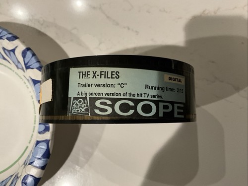 Files 1998 35mm movie - x-files,
