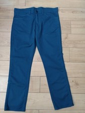 LEVI 511 SLIM STRETCH FIT JEANS W38 L32 IN RARE TEAL COLOUR 