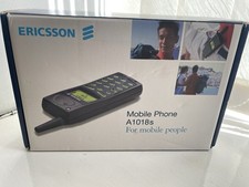 Ericsson A1018s Vintage Mobile Phone, UNTESTED, with original box