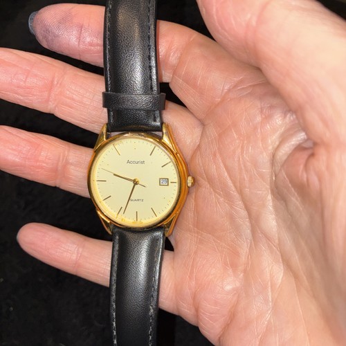 Accurist goldplated quartz - accurist,