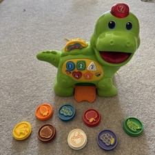 VTech Feed Me Dino Educational Toy Toddler Pull Along