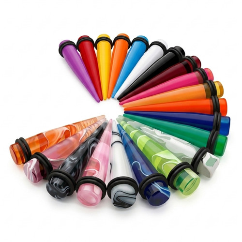 Acrylic ear taper stretcher - ear,