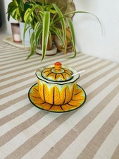 vintage maruhon ware condiment pot