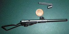 1/6th scale British WW2 Sten Machine Gun MK2 Silenced  for 12" toy figures