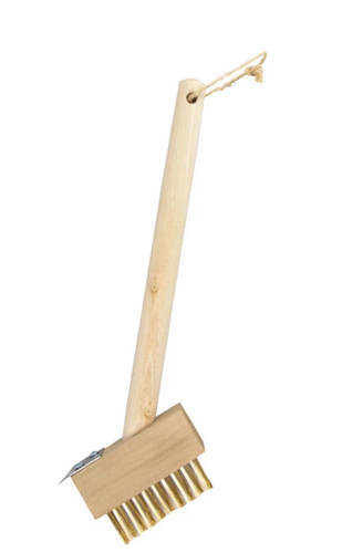 Patio weed wire brush scraper - wire,