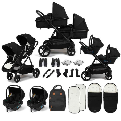 Double pushchair travel - double,