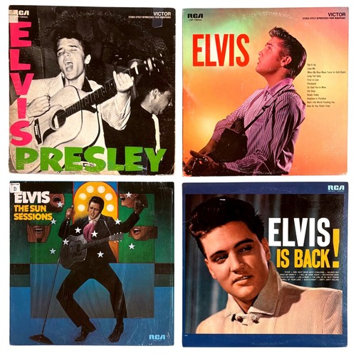 Elvis presley vinyl lot 4 - elvis,