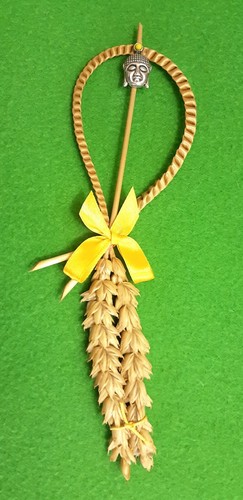 Buddha corn dolly - buddha,