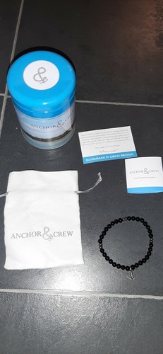 Anchor and crew beads bracelet - anchor,
