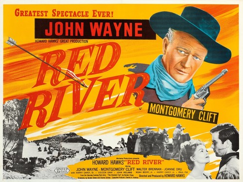 Red river john wayne - wayne, x