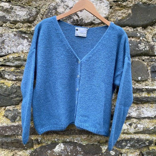 Cardigan soft wool mohair - cardigan,