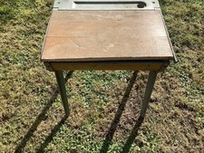 Vintage Esavian School Desk In