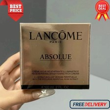 Lancome Absolue Regenerating Brightening Rich Cream 2.0 oz / 60 ml UK...