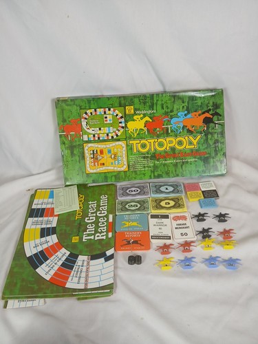 Vintage 1978 totopoly - vintage, board