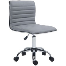 HOMCOM Armless Mid-Back