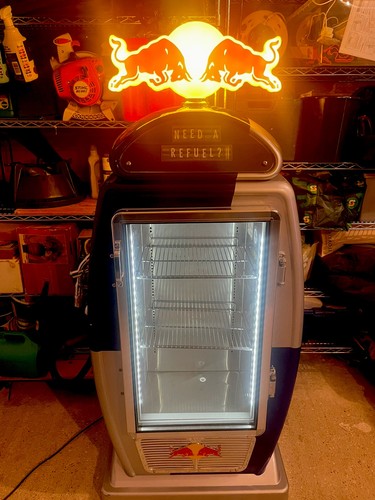 Red bull fridge - bull, rare