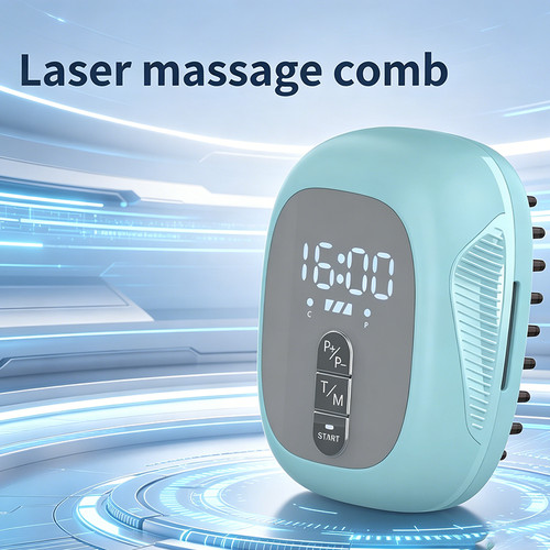 Red light therapy massager - red,