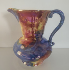 Vintage Maling Art Deco Lustre