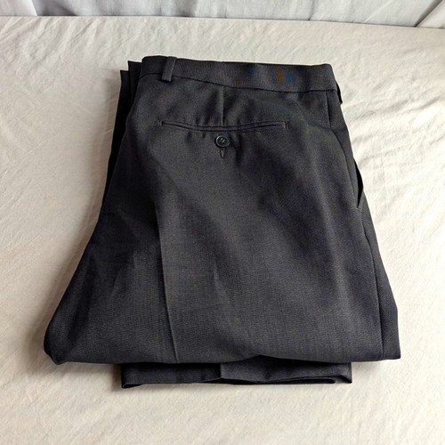 Mens trousers grey dress - m&s,