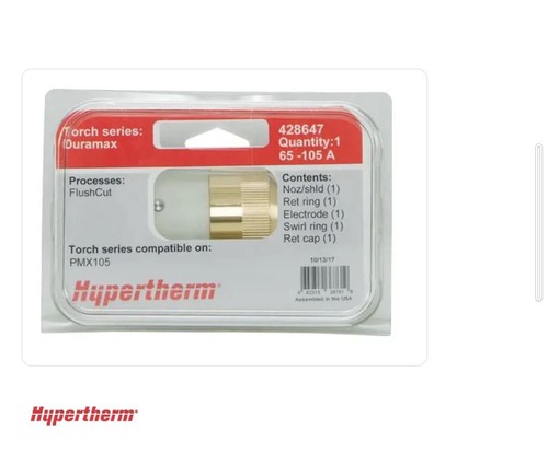 Hypertherm duramax pmx105 - duramax,