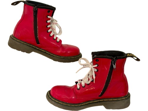 Martens boots high top red - martens,