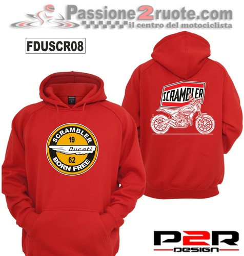 Red hoodie sweatshirt with - hoodie,