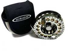 Vision 4.25" Salmon Fly Reel XSW910 With Line and Pouch