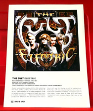 The Cult Electric Album Cover Art PICTURE / PRINT 12" x 9"