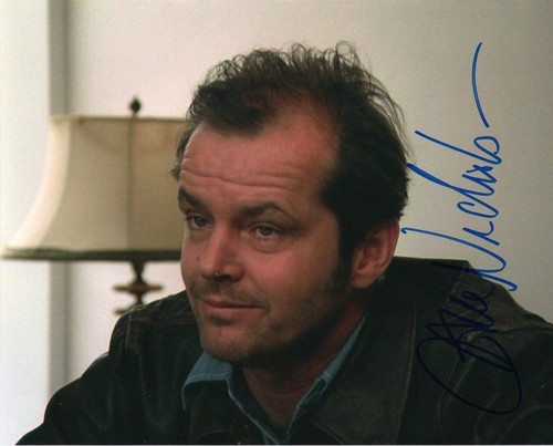 Jack nicholson autographed - jack,