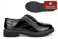 Girls School Shoes Brogue