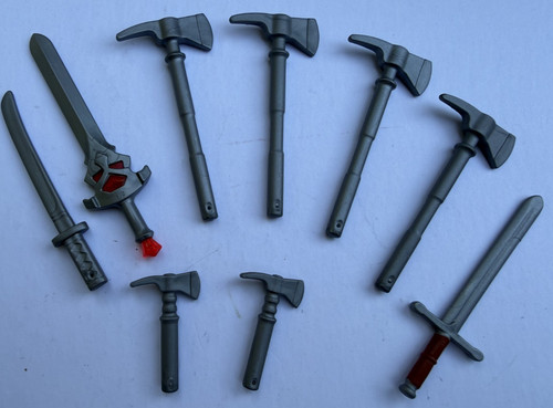 Playmobil spares weapons - playmobil,