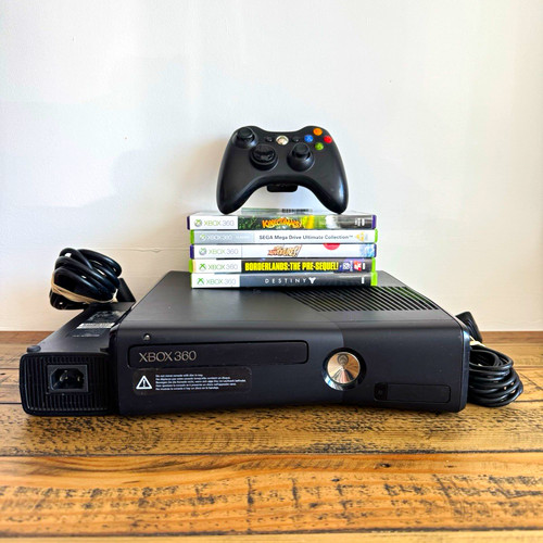 Microsoft xbox 360 - microsoft, black