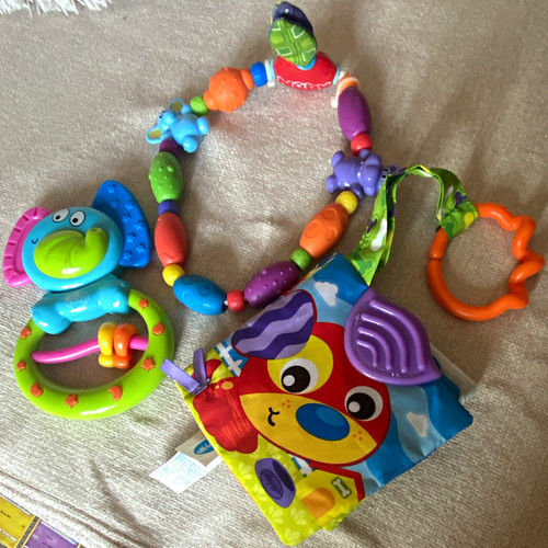 Nuby teething toy - teething, teether