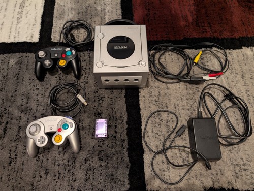 Gamecube silver bundle - bundle, (16