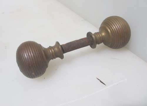 Victorian brass beehive door - victorian,