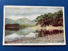 Keswick Postcard - Broomhill Point And Causey Pike - Webster - Posted