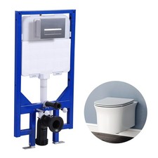 Bathroom Rimless Wall Hung