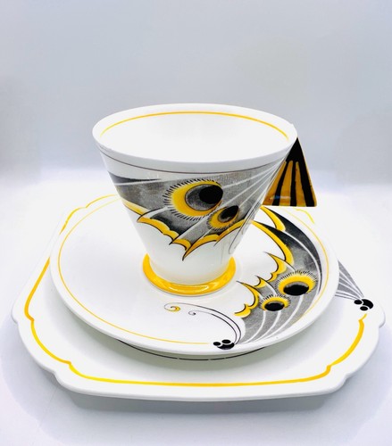 Shelley bone china tea trio - china, trio/