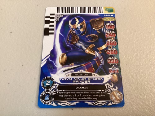 Power rangers action card game - rangers,