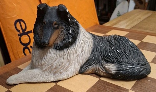 Vintage 1985 27cm collie dog - vintage,