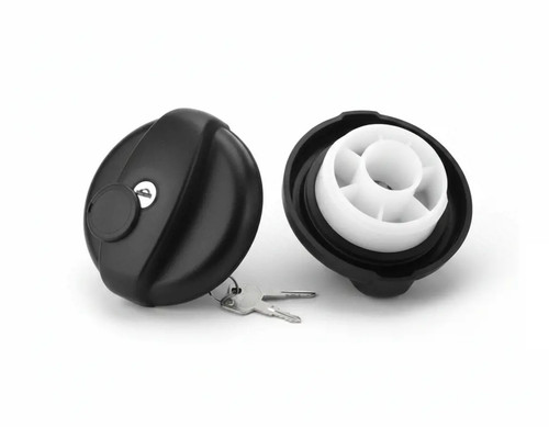 Fuel filler cap with key