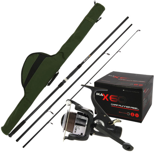 Carp fishing rod and - carp, reel