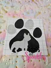  black & silver frenchie dog