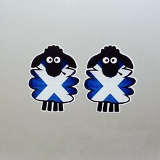 2x Scotland Scottish Saltire