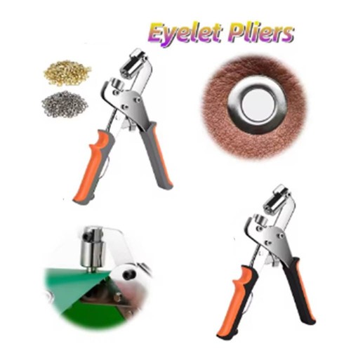 Hole punch pliers - hole, press