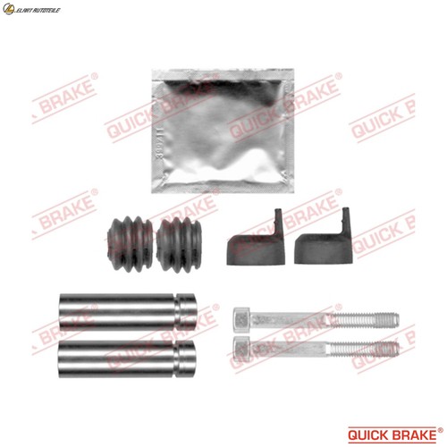 Guide sleeve set brake caliper - set,